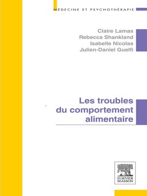 cover image of Les troubles du comportement alimentaire